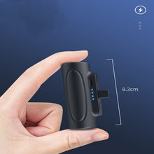 Load image into Gallery viewer, New Creative Power Bank Flashlight; Outdoor LED Mini Capsule Portable Fast Charge 5000mAh Power Bank