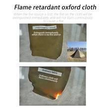 Load image into Gallery viewer, Flame-retardant Pyramid Hot Tent Outdoor Camping Waterproof Teepee Tent 1 Person Tipi Tent Winter Stove Tent with Snow Skirt