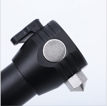Load image into Gallery viewer, Solar Power LED Flashlight Multi-Functional Safety Hammer Torch Light USB Power Bank Magnet Survival Tool Emergency Light