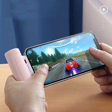 Load image into Gallery viewer, New Creative Power Bank Flashlight; Outdoor LED Mini Capsule Portable Fast Charge 5000mAh Power Bank