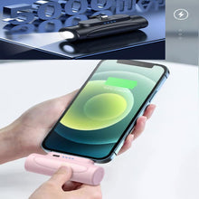 Load image into Gallery viewer, New Creative Power Bank Flashlight; Outdoor LED Mini Capsule Portable Fast Charge 5000mAh Power Bank