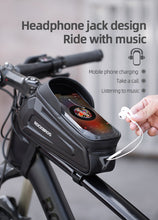 Load image into Gallery viewer, ROCKBROS Bicycle Bag; Waterproof; Touch Screen Cycling; Top Front Frame; 6.5 Phone Case