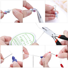 Load image into Gallery viewer, Alloy Accessories Jewelry Findings Set Jewelry Making Tools Copper Wire Open Jump Rings Earring Hook Jewelry Making Supplies Kit