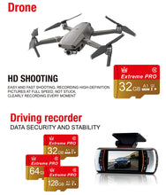 Load image into Gallery viewer, Memory Card 256GB 128GB 64GB Extreme Pro Mini SD Card 32gb 16gb U1 V10 TF Card high speed Flash Card 32GB for Phone Camera Drone