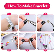 Load image into Gallery viewer, Jewelry Making Supplies Kit with Jewelry Tools Open Jump Rings Lobster Clasps Crimp Beads Earring Hooks Accessories for Jewelry
