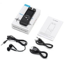 Load image into Gallery viewer, Professional Voice Activated Digital Audio Voice Recorder 8GB 16GB 32G USB Pen Non-Stop 80hr Recording PCM Support TF-Card