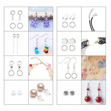 Load image into Gallery viewer, Jewelry Making Supplies Kit with Jewelry Tools Open Jump Rings Lobster Clasps Crimp Beads Earring Hooks Accessories for Jewelry