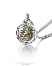 Load image into Gallery viewer, Eye of Horus Necklace Evil Eye Pendant; Ancient Egypt Protection Necklace; Spiritual Amulets
