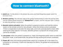 Load image into Gallery viewer, 360 Rotation Following Shooting Mode Gimbal Stabilizer Selfie Stick Tripod Gimbal For iPhone Phone Smartphone Live Photography