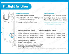 Load image into Gallery viewer, 360 Rotation Following Shooting Mode Gimbal Stabilizer Selfie Stick Tripod Gimbal For iPhone Phone Smartphone Live Photography