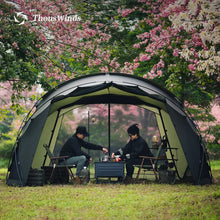 Load image into Gallery viewer, Thous Winds CNC 4-8 Person Family Camping Tent Outdoor Emotional Camp Tent 20D Ripstop Nylon Both Side Silicon Lightweight Tents