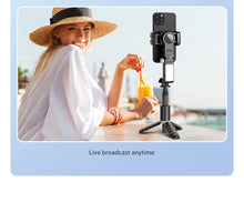Load image into Gallery viewer, 360 Rotation Following Shooting Mode Gimbal Stabilizer Selfie Stick Tripod Gimbal For iPhone Phone Smartphone Live Photography