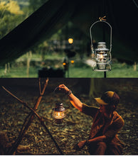 Load image into Gallery viewer, ThousWinds Railroad Camping Lantern Outdoor Lights Emotion Vintage Kerosene Oil Lamp for Travel Picnic Lighting Camping Supplies