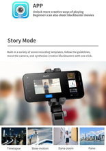 Load image into Gallery viewer, 360 Rotation Following Shooting Mode Gimbal Stabilizer Selfie Stick Tripod Gimbal For iPhone Phone Smartphone Live Photography