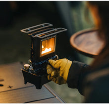 Load image into Gallery viewer, Thous Winds Firedance Oil Lamp Stove Portable Outdoor Camping Lantern Emotion Retro Lights for Picnic Backpack Camping Supplies