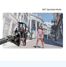 Load image into Gallery viewer, 360 Rotation Following Shooting Mode Gimbal Stabilizer Selfie Stick Tripod Gimbal For iPhone Phone Smartphone Live Photography
