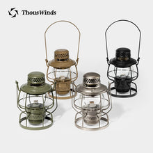 Load image into Gallery viewer, ThousWinds Railroad Camping Lantern Outdoor Lights Emotion Vintage Kerosene Oil Lamp for Travel Picnic Lighting Camping Supplies