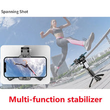 Load image into Gallery viewer, 360 Rotation Following Shooting Mode Gimbal Stabilizer Selfie Stick Tripod Gimbal For iPhone Phone Smartphone Live Photography