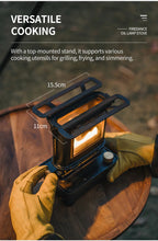 Load image into Gallery viewer, Thous Winds Firedance Oil Lamp Stove Portable Outdoor Camping Lantern Emotion Retro Lights for Picnic Backpack Camping Supplies