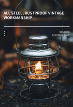 Load image into Gallery viewer, ThousWinds Railroad Camping Lantern Outdoor Lights Emotion Vintage Kerosene Oil Lamp for Travel Picnic Lighting Camping Supplies