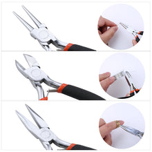 Load image into Gallery viewer, Alloy Accessories Jewelry Findings Set Jewelry Making Tools Copper Wire Open Jump Rings Earring Hook Jewelry Making Supplies Kit