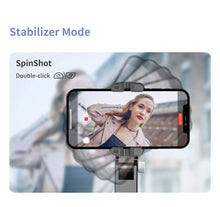 Load image into Gallery viewer, 360 Rotation Following Shooting Mode Gimbal Stabilizer Selfie Stick Tripod Gimbal For iPhone Phone Smartphone Live Photography
