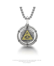 Load image into Gallery viewer, Eye of Horus Necklace Evil Eye Pendant; Ancient Egypt Protection Necklace; Spiritual Amulets