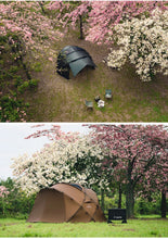 Load image into Gallery viewer, Thous Winds CNC 4-8 Person Family Camping Tent Outdoor Emotional Camp Tent 20D Ripstop Nylon Both Side Silicon Lightweight Tents