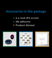 Load image into Gallery viewer, 3.5 / 5 Inch IPS Type-C Secondary Screen Mini Computer USB Display CPU GPU RAM HDD Monitor Freely AIDA64 with Holder Metal Case