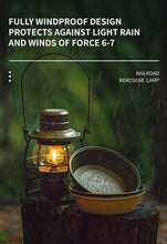 Load image into Gallery viewer, ThousWinds Railroad Camping Lantern Outdoor Lights Emotion Vintage Kerosene Oil Lamp for Travel Picnic Lighting Camping Supplies