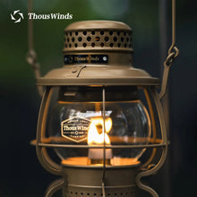 Load image into Gallery viewer, ThousWinds Railroad Camping Lantern Outdoor Lights Emotion Vintage Kerosene Oil Lamp for Travel Picnic Lighting Camping Supplies
