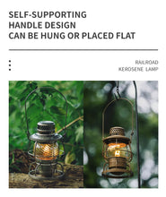 Load image into Gallery viewer, ThousWinds Railroad Camping Lantern Outdoor Lights Emotion Vintage Kerosene Oil Lamp for Travel Picnic Lighting Camping Supplies