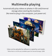 Load image into Gallery viewer, 3.5 / 5 Inch IPS Type-C Secondary Screen Mini Computer USB Display CPU GPU RAM HDD Monitor Freely AIDA64 with Holder Metal Case