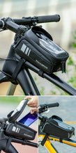 Load image into Gallery viewer, ROCKBROS Bicycle Bag; Waterproof; Touch Screen Cycling; Top Front Frame; 6.5 Phone Case