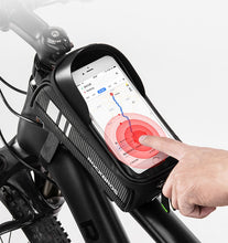 Load image into Gallery viewer, ROCKBROS Bicycle Bag; Waterproof; Touch Screen Cycling; Top Front Frame; 6.5 Phone Case