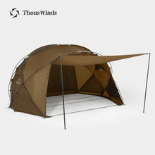 Load image into Gallery viewer, Thous Winds CNC 4-8 Person Family Camping Tent Outdoor Emotional Camp Tent 20D Ripstop Nylon Both Side Silicon Lightweight Tents