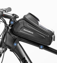 Load image into Gallery viewer, ROCKBROS Bicycle Bag; Waterproof; Touch Screen Cycling; Top Front Frame; 6.5 Phone Case