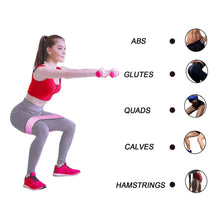 Load image into Gallery viewer, Resistance Bands 3-Piece Set Fitness Rubber Bands Expander Elastic Band For Fitness Elastic Bands Resistance Exercise Equipment