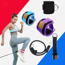 Load image into Gallery viewer, Resistance Bands with Ankle Straps Cuff with Cable for Attachment Booty Butt Thigh Leg Pulley Strap Lifting Fitness Exercise