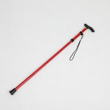 Load image into Gallery viewer, Lightweight Foldable Foldable Quick Lock Trekking Rod Hiking Pole Cross-country Running Cane Aluminum Foldable Cane