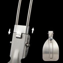 Load image into Gallery viewer, Outdoor Folding Frying Spatula; Portable 304 Stainless Steel