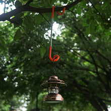 Load image into Gallery viewer, Outdoor Camping Tent Lamp Hook Bold Multi-Function Gas Lamp Hook S-Type Spiral Hook Double Pig Tail Hanger
