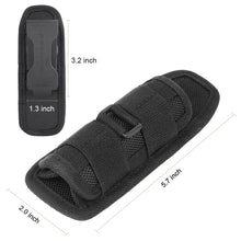 Load image into Gallery viewer, Outdoor Flashlight Pouch Holster 360 Degree Rotatable Clip Torch Cover for Belt Flashlight Holder Hunting Accessories