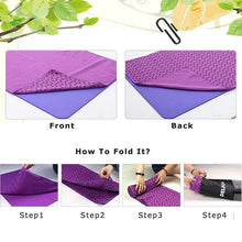 Load image into Gallery viewer, YOUGLE Non Slip Yoga Mat Cover Towel Blanket For Fitness Exercise Pilates Training