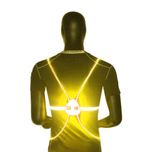 Load image into Gallery viewer, 360 Reflective LED Flashing Vest; High Visibility For Night Jogging, Bicycle Riding