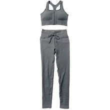 Load image into Gallery viewer, Seamless Workout Yoga Set SportHigh Waist Leggings Crop Top Athletic Outfits For Women Sportswear Sports Bra Running Shorts Sets