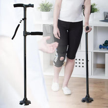 Load image into Gallery viewer, Telescopic Hurry Trusty Folding Cane; LED Lighting