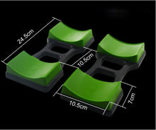 Load image into Gallery viewer, 1Pair Dumbbell Bracket Dumbbell Placement Frame Stand Floor Protection Fitness Training Device For Household