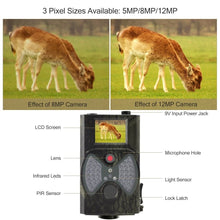 Load image into Gallery viewer, Hunting Trail Wild Camera HC300A Photo Trap Wildlife Wireless Cameras IR LED Night Vision Infrared Cams Surveillance

