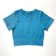 Load image into Gallery viewer, Seamless Workout Yoga Set SportHigh Waist Leggings Crop Top Athletic Outfits For Women Sportswear Sports Bra Running Shorts Sets